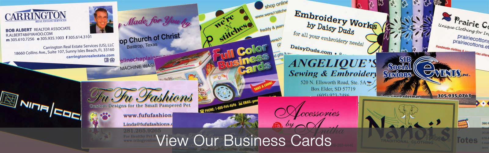 View our Business Cards